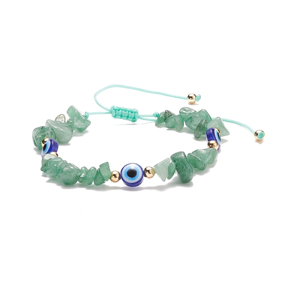 PandaHall Natural Green Aventurine Chips & Resin Evil Eye Braided Bead Bracelet, Gemstone Adjustable Bracelet for Women, Inner Diameter...
PandaHall Natural Green Aventurine Chips & Resin Evil Eye Braided Bead Bracelet, Gemstone Adjustable Bracelet for Women, Inner Diameter...