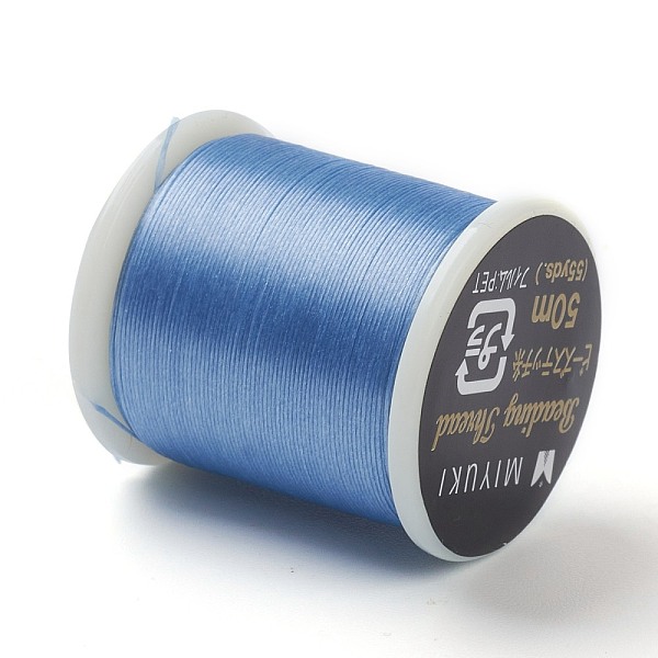 PandaHall MIYUKI Beading Nylon Thread B, 330 DTEX/0.203mm/0.008", for Seed Beads, #10, Light Sky Blue, 0.16mm, 55 yards(50 meters)/roll...
PandaHall MIYUKI Beading Nylon Thread B, 330 DTEX/0.203mm/0.008", for Seed Beads, #10, Light Sky Blue, 0.16mm, 55 yards(50 meters)/roll...