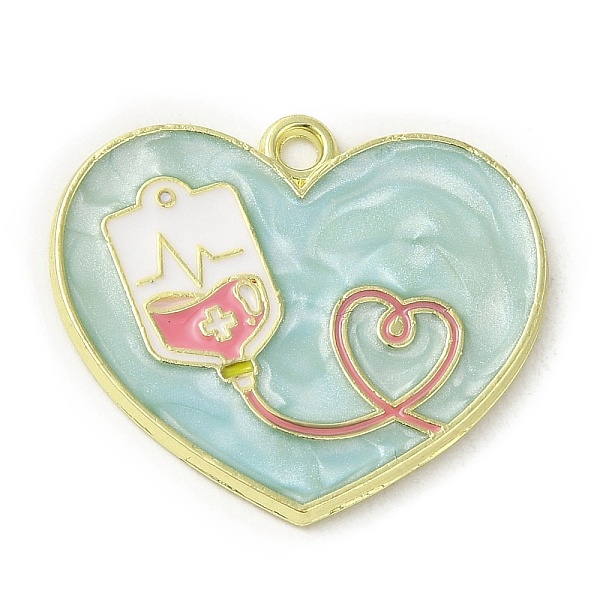 PandaHall Medical Theme Alloy Enamel Pendants, Golden, Heart Charm, Intravenous Drip, 21.5x25x1.5mm, Hole: 1.5mm Alloy+Enamel Others
PandaHall Medical Theme Alloy Enamel Pendants, Golden, Heart Charm, Intravenous Drip, 21.5x25x1.5mm, Hole: 1.5mm Alloy+Enamel Others