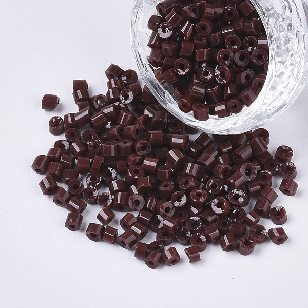 PandaHall 6/0 Glass Bugle Beads, Opaque Colours, Coconut Brown, 6/0 3.5~5x3.5~4mm, Hole: 1mm, about 4500pcs/bag Glass Brown
PandaHall 6/0 Glass Bugle Beads, Opaque Colours, Coconut Brown, 6/0 3.5~5x3.5~4mm, Hole: 1mm, about 4500pcs/bag Glass Brown