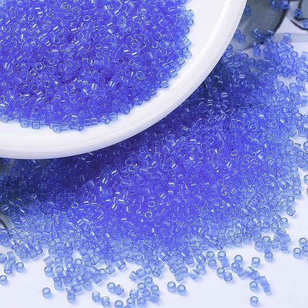 PandaHall MIYUKI Delica Beads, Cylinder, Japanese Seed Beads, 11/0, (DB1110) Transparent Azure, 1.3x1.6mm, Hole: 0.8mm, about 2000pcs/10g..., Blue
PandaHall MIYUKI Delica Beads, Cylinder, Japanese Seed Beads, 11/0, (DB1110) Transparent Azure, 1.3x1.6mm, Hole: 0.8mm, about 2000pcs/10g..., Blue