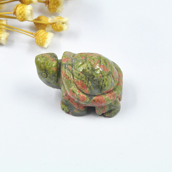 PandaHall Natural Unakite Display Decorations, Tortoise Feng Shui Ornament for Longevity, for Home Office Desk, 38~42x25~27x20mm Unakite...
PandaHall Natural Unakite Display Decorations, Tortoise Feng Shui Ornament for Longevity, for Home Office Desk, 38~42x25~27x20mm Unakite...