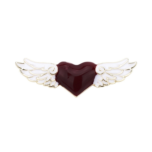PandaHall Heart with Wing Enamel Pin, Golden Plated Alloy Badge for Backpack Clothes, Red, 13x45mm Alloy+Enamel Red
PandaHall Heart with Wing Enamel Pin, Golden Plated Alloy Badge for Backpack Clothes, Red, 13x45mm Alloy+Enamel Red
