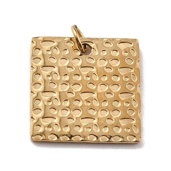 PandaHall Ion Plating(IP) 316 Surgical Stainless Steel Charms, with Jump Ring, Square with Irregular Dot, Real 24K Gold Plated, 14x14x1mm...
PandaHall Ion Plating(IP) 316 Surgical Stainless Steel Charms, with Jump Ring, Square with Irregular Dot, Real 24K Gold Plated, 14x14x1mm...