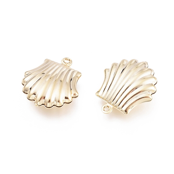 PandaHall 304 Stainless Steel Pendants, Hollow Scallop Shape, Golden, 19x16x6mm, Hole: 1.2mm 304 Stainless Steel Shell Shape
PandaHall 304 Stainless Steel Pendants, Hollow Scallop Shape, Golden, 19x16x6mm, Hole: 1.2mm 304 Stainless Steel Shell Shape