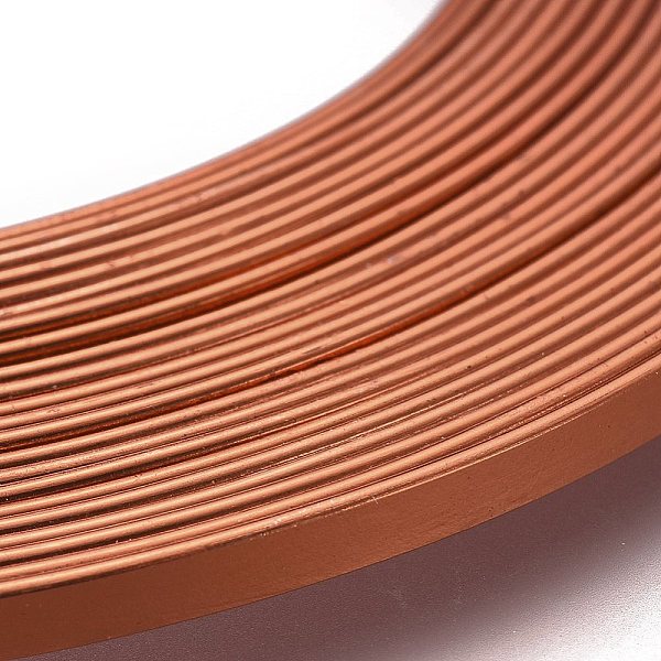 PandaHall Aluminum Wire, Flat Craft Wire, Bezel Strip Wire for Cabochons Jewelry Making, Chocolate, 3x1mm, about 5m/roll Aluminum Flat Brown
PandaHall Aluminum Wire, Flat Craft Wire, Bezel Strip Wire for Cabochons Jewelry Making, Chocolate, 3x1mm, about 5m/roll Aluminum Flat Brown