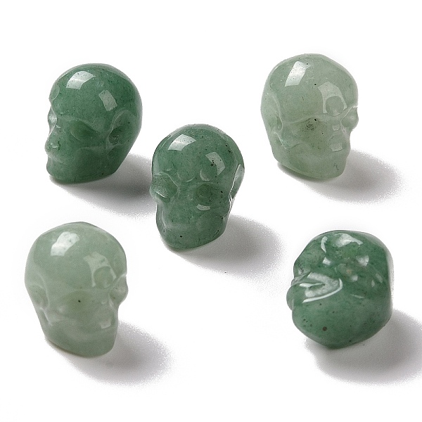 PandaHall Natural Green Aventurine Beads, Halloween Skull, 11~11.5x8.5~9x11~11.5mm, Hole: 0.9~1mm Green Aventurine Skull
PandaHall Natural Green Aventurine Beads, Halloween Skull, 11~11.5x8.5~9x11~11.5mm, Hole: 0.9~1mm Green Aventurine Skull