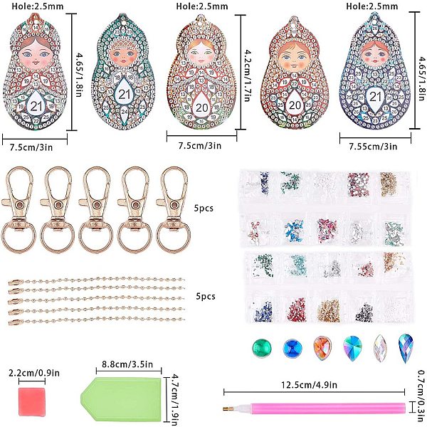 PandaHall SUNNYCLUE Kids Diamond Painting Kits Keychain Crystal Picture Rhinestone Embroidery Cross Stitch Arts Craft DIY Home Wall Decor..., Multicolor
PandaHall SUNNYCLUE Kids Diamond Painting Kits Keychain Crystal Picture Rhinestone Embroidery Cross Stitch Arts Craft DIY Home Wall Decor..., Multicolor