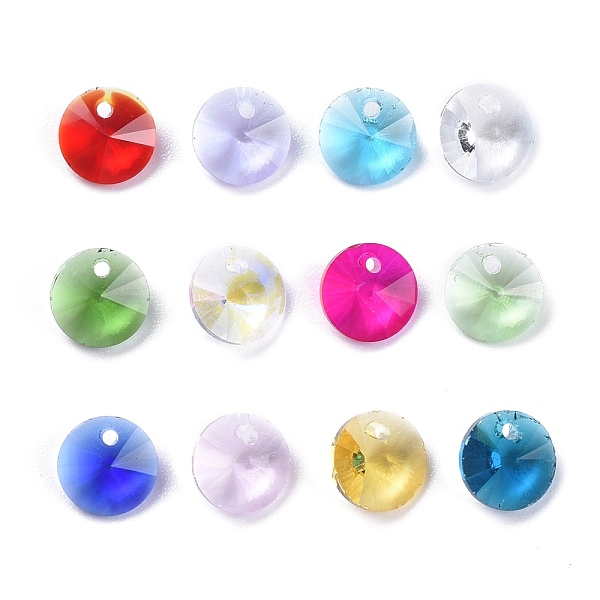 PandaHall 180Pcs 12 Colors Birthstone Charms Glass Charms, Faceted, Cone, Rivoli Rhinestone, Mixed Color, 8x4mm, Hole: 1~1.2mm, 15pcs/color..., Multicolor
PandaHall 180Pcs 12 Colors Birthstone Charms Glass Charms, Faceted, Cone, Rivoli Rhinestone, Mixed Color, 8x4mm, Hole: 1~1.2mm, 15pcs/color..., Multicolor