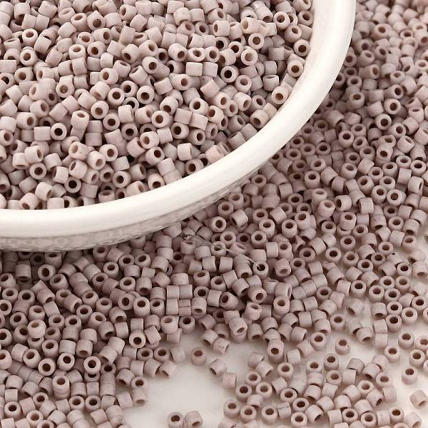 PandaHall Cylinder Seed Beads, Frosted Colors, Uniform Size, Rosy Brown, 2x1.3~1.5mm, Hole: 0.8~1mm, about 40000pcs/bag, 450g/bag Glass
PandaHall Cylinder Seed Beads, Frosted Colors, Uniform Size, Rosy Brown, 2x1.3~1.5mm, Hole: 0.8~1mm, about 40000pcs/bag, 450g/bag Glass