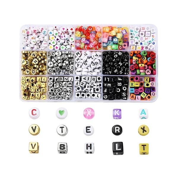 PandaHall DIY Bracelet Jewelry Making Kits, 975Pcs 15 Styles Cube & Flat Round Opaque Acrylic Beads, Mixed Color, 975pcs/box Acrylic..., Multicolor
PandaHall DIY Bracelet Jewelry Making Kits, 975Pcs 15 Styles Cube & Flat Round Opaque Acrylic Beads, Mixed Color, 975pcs/box Acrylic..., Multicolor