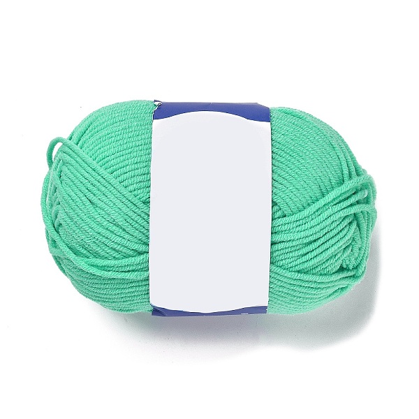 PandaHall Milk Cotton Knitting Acrylic Fiber Yarn, 5-Ply Crochet Yarn, Punch Needle Yarn, Aquamarine, 2mm Acrylic Fiber Green
PandaHall Milk Cotton Knitting Acrylic Fiber Yarn, 5-Ply Crochet Yarn, Punch Needle Yarn, Aquamarine, 2mm Acrylic Fiber Green