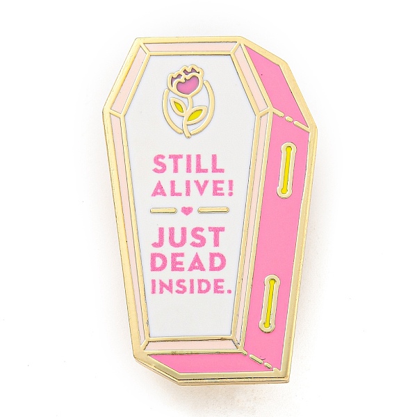 PandaHall Coffin Alloy Enamel Pin Brooch, for Backpack Clothes, Flamingo, 35x21mm Alloy+Enamel Others Pink
PandaHall Coffin Alloy Enamel Pin Brooch, for Backpack Clothes, Flamingo, 35x21mm Alloy+Enamel Others Pink