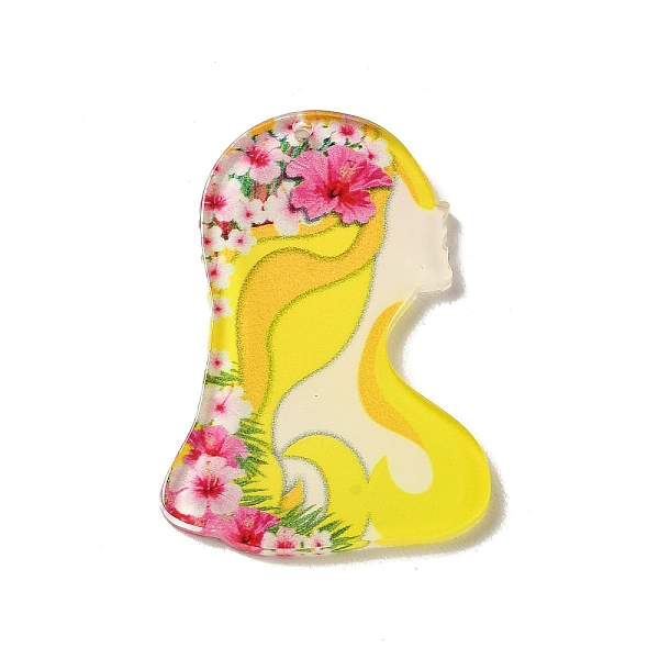 PandaHall Acrylic Pendants, Girl, Yellow, 43x31x2.5mm, Hole: 1.6mm Acrylic Human Yellow
PandaHall Acrylic Pendants, Girl, Yellow, 43x31x2.5mm, Hole: 1.6mm Acrylic Human Yellow