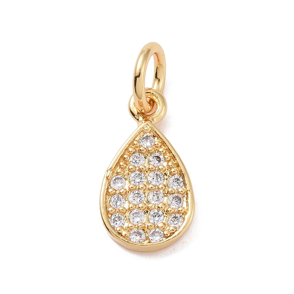PandaHall Brass Micro Pave Cubic Zirconia Pendants, teardrop, Golden, 11.5x7x1.5mm, Hole: 1mm Brass+Cubic Zirconia Teardrop Clear
PandaHall Brass Micro Pave Cubic Zirconia Pendants, teardrop, Golden, 11.5x7x1.5mm, Hole: 1mm Brass+Cubic Zirconia Teardrop Clear