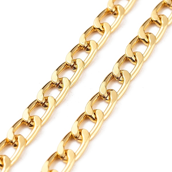 PandaHall Oxidation Aluminum Curb Chains, Unwelded, with Spool, Oval, Golden, 16x11x2.8mm, 20m/roll Aluminum
PandaHall Oxidation Aluminum Curb Chains, Unwelded, with Spool, Oval, Golden, 16x11x2.8mm, 20m/roll Aluminum