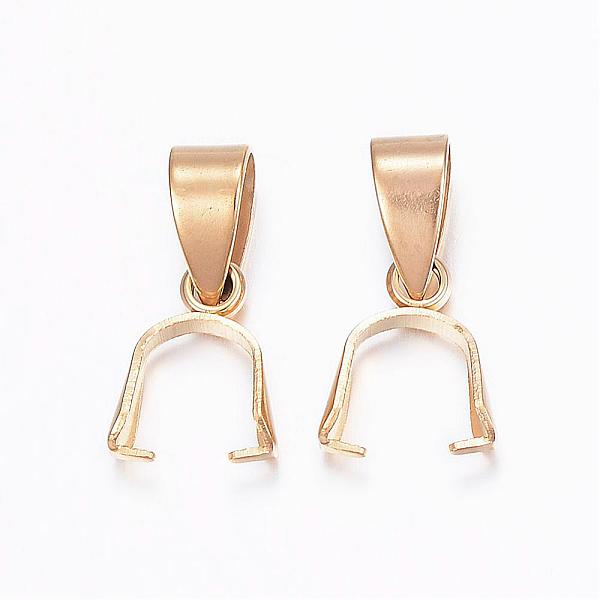 PandaHall Ion Plating(IP) 304 Stainless Steel Pendant Pinch Bails, Golden, 10x7x3mm, Hole: 4x5mm 304 Stainless Steel
PandaHall Ion Plating(IP) 304 Stainless Steel Pendant Pinch Bails, Golden, 10x7x3mm, Hole: 4x5mm 304 Stainless Steel