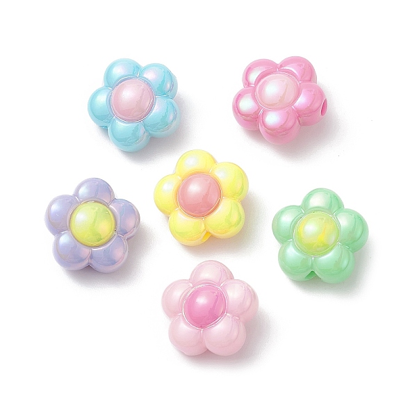 PandaHall UV Plating Acrylic Beads, Iridescent, Flower, Mixed Color, 15.5x16x9mm, Hole: 3mm Acrylic Flower Multicolor
PandaHall UV Plating Acrylic Beads, Iridescent, Flower, Mixed Color, 15.5x16x9mm, Hole: 3mm Acrylic Flower Multicolor
