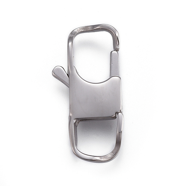 PandaHall 304 Stainless Steel Lobster Claw Clasps, Stainless Steel Color, 26x13x4mm, Hole: 7mm 304 Stainless Steel Others
PandaHall 304 Stainless Steel Lobster Claw Clasps, Stainless Steel Color, 26x13x4mm, Hole: 7mm 304 Stainless Steel Others