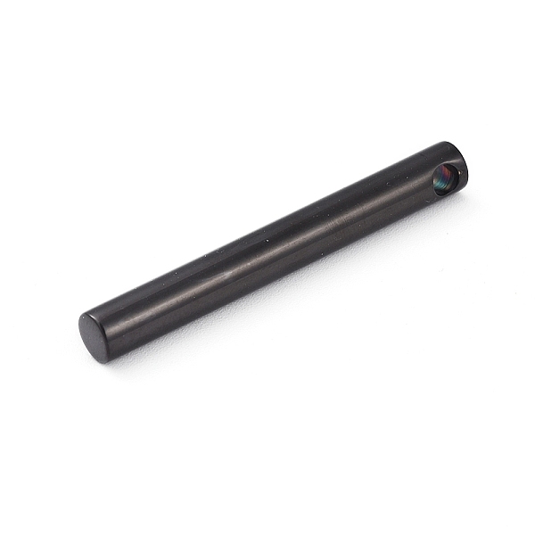 PandaHall 304 Stainless Steel Pendants, Column, Electrophoresis Black, 40x5mm, Hole: 3mm 304 Stainless Steel Column
PandaHall 304 Stainless Steel Pendants, Column, Electrophoresis Black, 40x5mm, Hole: 3mm 304 Stainless Steel Column