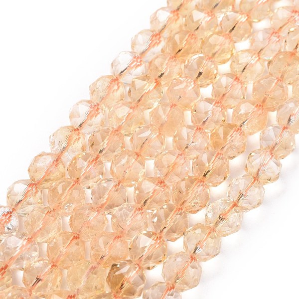 PandaHall Natural Yellow Quartz Beads Strands, Star Cut Round Beads, Faceted, 9.5~10.5x10mm, Hole: 0.9mm, about 39pcs/strand, 15.43 inch...
PandaHall Natural Yellow Quartz Beads Strands, Star Cut Round Beads, Faceted, 9.5~10.5x10mm, Hole: 0.9mm, about 39pcs/strand, 15.43 inch...
