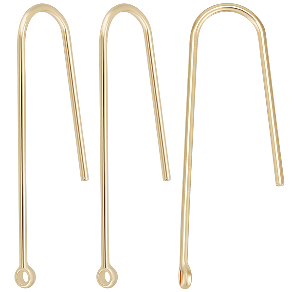 PandaHall Beebeecraft 16Pcs Brass Hooks, with Vertical Loops, Real 18K Gold Plated, 31x10x2mm, Hole: 1.2mm, Pin: 0.9mm Brass
PandaHall Beebeecraft 16Pcs Brass Hooks, with Vertical Loops, Real 18K Gold Plated, 31x10x2mm, Hole: 1.2mm, Pin: 0.9mm Brass