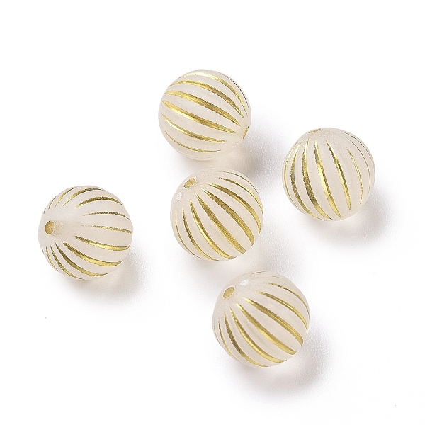 PandaHall Plating Acrylic Beads, Golden Metal Enlaced, Frosted, Round, Floral White, 12mm, Hole: 1.6mm, about 490pcs/500g Acrylic Round Gold
PandaHall Plating Acrylic Beads, Golden Metal Enlaced, Frosted, Round, Floral White, 12mm, Hole: 1.6mm, about 490pcs/500g Acrylic Round Gold