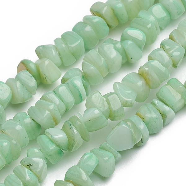 PandaHall Shell Beads Strands, for Jewelry Making, DIY Crafts, Dyed, Nuggets Chips, Lawn Green, 6.2x6.2x1.3mm, Hole: 0.8mm, about...
PandaHall Shell Beads Strands, for Jewelry Making, DIY Crafts, Dyed, Nuggets Chips, Lawn Green, 6.2x6.2x1.3mm, Hole: 0.8mm, about...