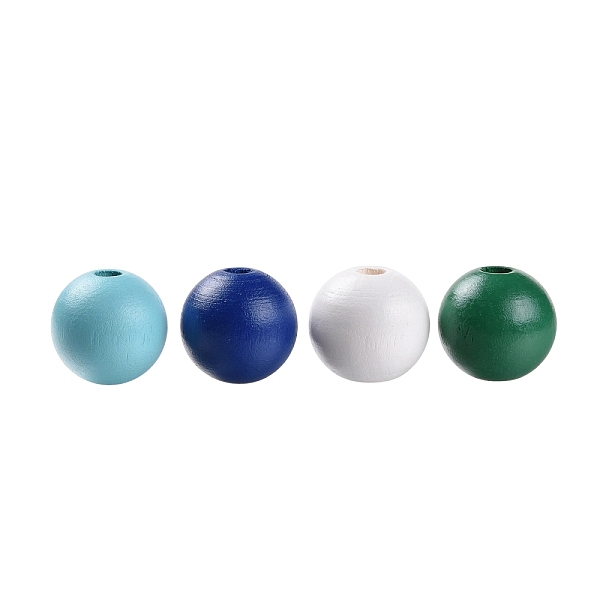 PandaHall 160 Pcs 4 Colors Summer Ocean Marine Style Painted Natural Wood Round Beads, with Waterproof Vacuum Packing, for DIY Crafts, Light..., Multicolor
PandaHall 160 Pcs 4 Colors Summer Ocean Marine Style Painted Natural Wood Round Beads, with Waterproof Vacuum Packing, for DIY Crafts, Light..., Multicolor