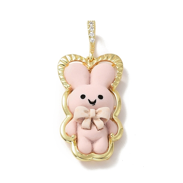 PandaHall Opaque Resin Pendants, Large Hole Pendant, with Real 18K Gold Plated Brass Findings & Clear Cubic Zirconia, Cadmium Free & Lead..., Pink
PandaHall Opaque Resin Pendants, Large Hole Pendant, with Real 18K Gold Plated Brass Findings & Clear Cubic Zirconia, Cadmium Free & Lead..., Pink