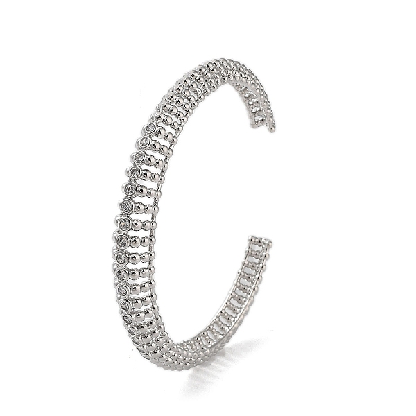 PandaHall Brass Micro Pave Cubic Zirconia Hollow Cuff Bangles, Long-Lasting Plated, Lead Free & Cadmium Free, Platinum, Inner Diameter...
PandaHall Brass Micro Pave Cubic Zirconia Hollow Cuff Bangles, Long-Lasting Plated, Lead Free & Cadmium Free, Platinum, Inner Diameter...