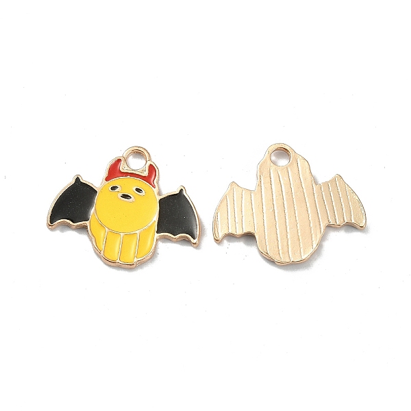 PandaHall Halloween Light Gold Tone Alloy Enamel Pendants, Bat Charm, Yellow, 17x20x1.5mm, Hole: 2.5mm Alloy+Enamel Bat Yellow
PandaHall Halloween Light Gold Tone Alloy Enamel Pendants, Bat Charm, Yellow, 17x20x1.5mm, Hole: 2.5mm Alloy+Enamel Bat Yellow