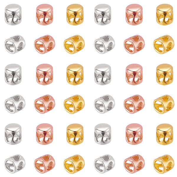 PandaHall 120pcs 3 Colors Hammered Brass Cord End Caps, Long-Lasting Plated, Column with Heart, Mixed Color, 4.5x4.5mm, Inner Diameter...
PandaHall 120pcs 3 Colors Hammered Brass Cord End Caps, Long-Lasting Plated, Column with Heart, Mixed Color, 4.5x4.5mm, Inner Diameter...