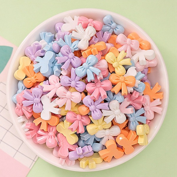 PandaHall Opaque Reisn Cabochons, Bowknot, Mixed Color, 13x16x5mm Resin Bowknot Multicolor
PandaHall Opaque Reisn Cabochons, Bowknot, Mixed Color, 13x16x5mm Resin Bowknot Multicolor