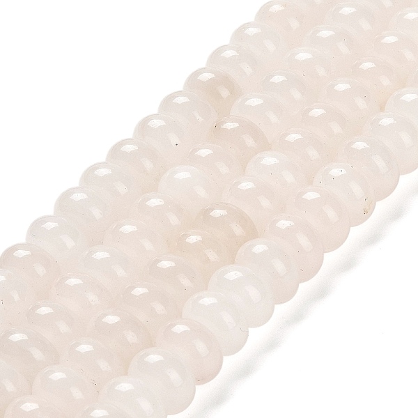 PandaHall Natural White Jade Beads Strands, Rondelle, 10x6mm, Hole: 1mm, about 61pcs/strand, 15.20 inch(38.6cm) White Jade Rondelle
PandaHall Natural White Jade Beads Strands, Rondelle, 10x6mm, Hole: 1mm, about 61pcs/strand, 15.20 inch(38.6cm) White Jade Rondelle