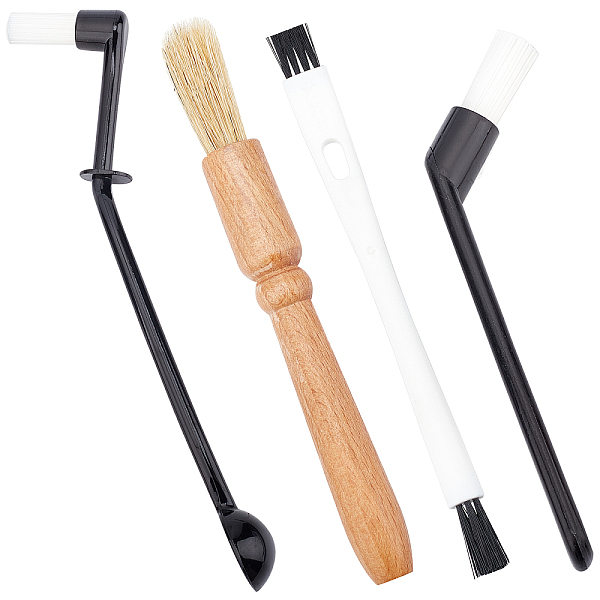 PandaHall Gorgecraft 4Pcs 4 Style Nylon & Wood Brush Cleaning Tool, with Wood & Plastic Handle, for Coffee Machines Cleaning, Black...
PandaHall Gorgecraft 4Pcs 4 Style Nylon & Wood Brush Cleaning Tool, with Wood & Plastic Handle, for Coffee Machines Cleaning, Black...