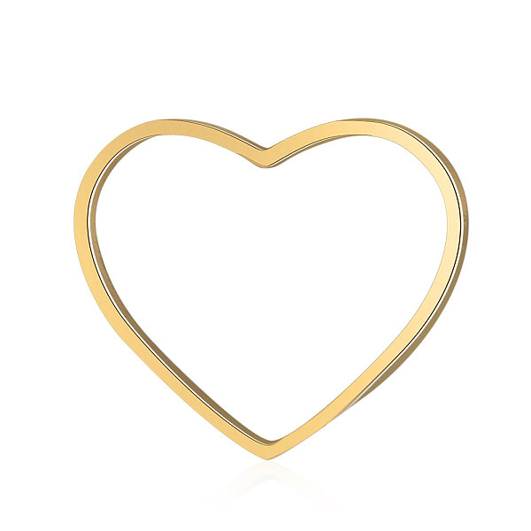 PandaHall 201 Stainless Steel Linking Rings, Heart, Golden, 14x17.5x1mm, Hole: 16x11mm 201 Stainless Steel Heart
PandaHall 201 Stainless Steel Linking Rings, Heart, Golden, 14x17.5x1mm, Hole: 16x11mm 201 Stainless Steel Heart