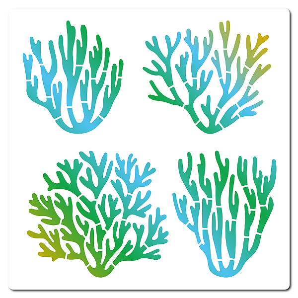 PandaHall PET Plastic Hollow Out Drawing Painting Stencils Templates, Square, Grass Pattern, 18x18cm Plastic Other Plants
PandaHall PET Plastic Hollow Out Drawing Painting Stencils Templates, Square, Grass Pattern, 18x18cm Plastic Other Plants