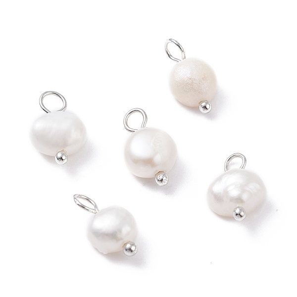 PandaHall Natural Cultured Freshwater Pearl Charms, with Platinum Brass Ball Head pins, Oval, White, 10~12x6.5~8x4~5.5mm, Hole: 2.3~2.6mm...
PandaHall Natural Cultured Freshwater Pearl Charms, with Platinum Brass Ball Head pins, Oval, White, 10~12x6.5~8x4~5.5mm, Hole: 2.3~2.6mm...