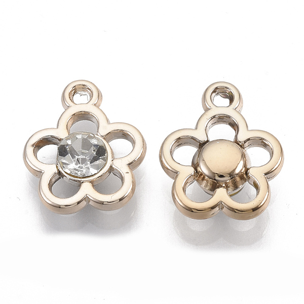 PandaHall UV Plating Acrylic Pendants, with Acrylic Rhinestone, Flower, Light Gold, 17.5x14.5x5mm, Hole: 1.8mm Acrylic Flower
PandaHall UV Plating Acrylic Pendants, with Acrylic Rhinestone, Flower, Light Gold, 17.5x14.5x5mm, Hole: 1.8mm Acrylic Flower
