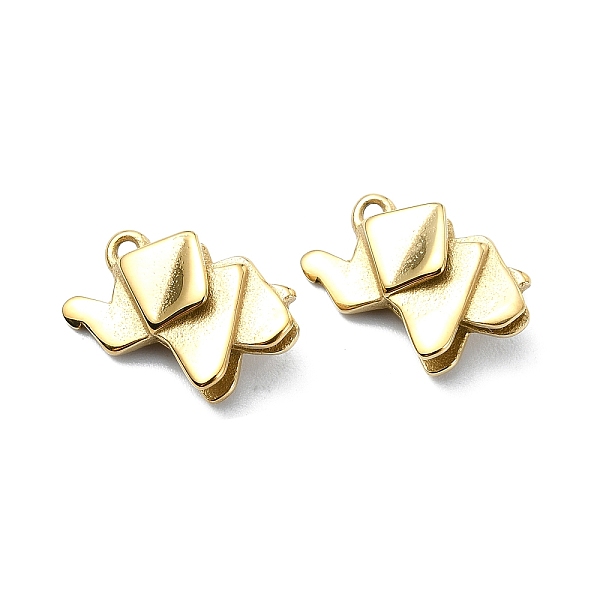 PandaHall 304 Stainless Steel Charms, Origami Elephant Charm, Real 14K Gold Plated, 13x13.5x5.5mm, Hole: 1.2mm 304 Stainless Steel Elephant
PandaHall 304 Stainless Steel Charms, Origami Elephant Charm, Real 14K Gold Plated, 13x13.5x5.5mm, Hole: 1.2mm 304 Stainless Steel Elephant