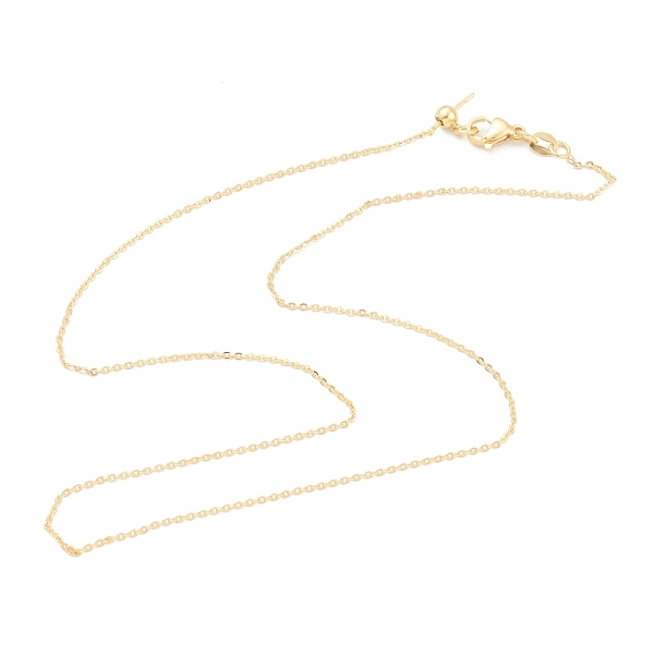 PandaHall Brass Cable Chain Necklaces Making, Long-lasting Plated, with Stainless Steel Lobster Claw Clasps, Golden, 17.79 inch(45.2cm)...
PandaHall Brass Cable Chain Necklaces Making, Long-lasting Plated, with Stainless Steel Lobster Claw Clasps, Golden, 17.79 inch(45.2cm)...