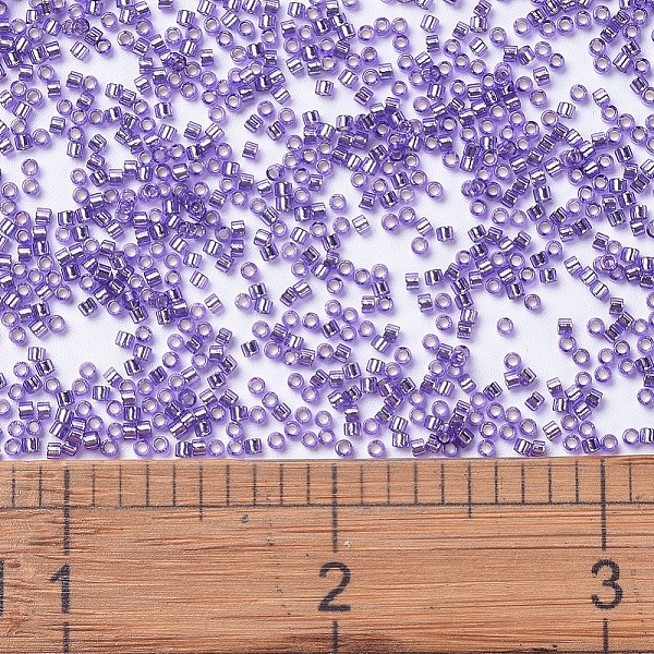 PandaHall MIYUKI Delica Beads, Cylinder, Japanese Seed Beads, 11/0, (DB1347) Dyed Silver Lined Purple, 1.3x1.6mm, Hole: 0.8mm, about...
PandaHall MIYUKI Delica Beads, Cylinder, Japanese Seed Beads, 11/0, (DB1347) Dyed Silver Lined Purple, 1.3x1.6mm, Hole: 0.8mm, about...
