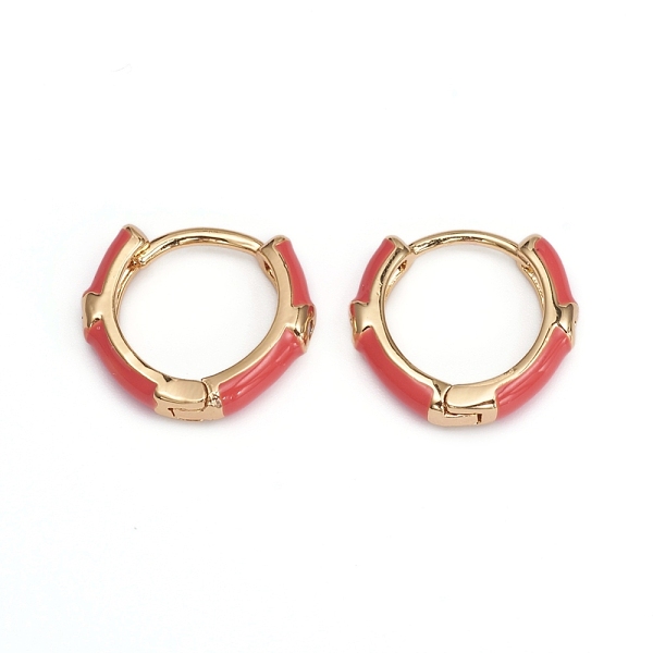 PandaHall Brass Micro Pave Clear Cubic Zirconia Huggie Hoop Earrings, with Enamel, Red, 16x3mm, Pin: 1mm Cubic Zirconia Red
PandaHall Brass Micro Pave Clear Cubic Zirconia Huggie Hoop Earrings, with Enamel, Red, 16x3mm, Pin: 1mm Cubic Zirconia Red