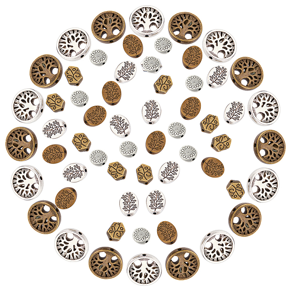 PandaHall SUNNYCLUE 1 Box 60Pcs 6 Style Tree of Life Spacer Beads Tree of Life Beads Mixed Loose Spacer Beads Metal Jewelry Findings for...
PandaHall SUNNYCLUE 1 Box 60Pcs 6 Style Tree of Life Spacer Beads Tree of Life Beads Mixed Loose Spacer Beads Metal Jewelry Findings for...