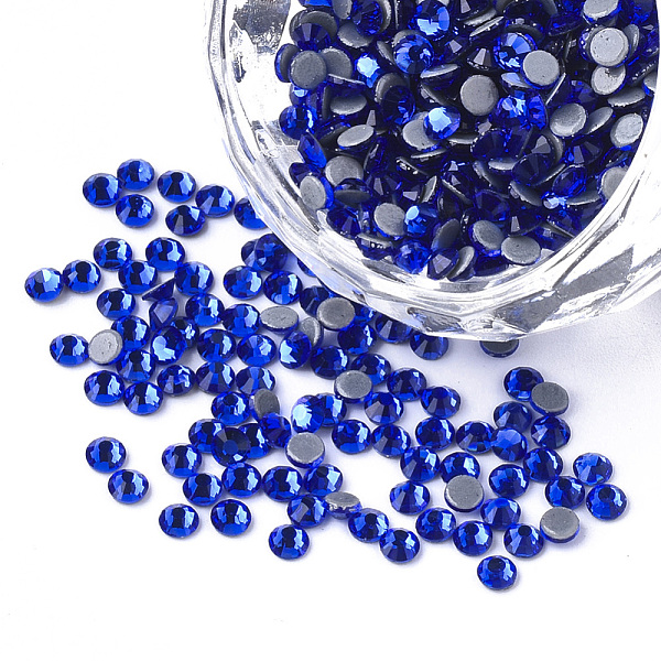 PandaHall Hotfix Rhinestone, Glass Rhinestone Flat Back Cabochons, Half Round, Cobalt, SS8, 2.3~2.4x1mm, about 1440pcs/bag Glass Rhinestone..., Blue
PandaHall Hotfix Rhinestone, Glass Rhinestone Flat Back Cabochons, Half Round, Cobalt, SS8, 2.3~2.4x1mm, about 1440pcs/bag Glass Rhinestone..., Blue