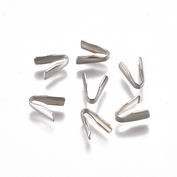 PandaHall 304 Stainless Steel Cord Ends, End Caps, Stainless Steel Color, 7x3mm 304 Stainless Steel
PandaHall 304 Stainless Steel Cord Ends, End Caps, Stainless Steel Color, 7x3mm 304 Stainless Steel