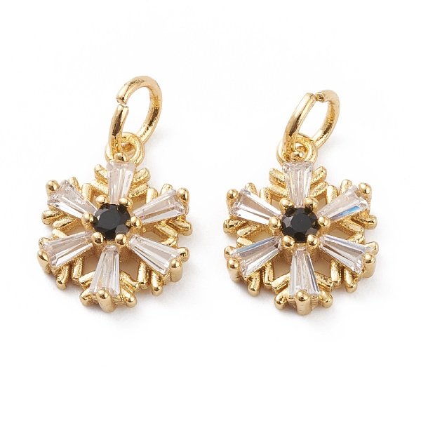 PandaHall Brass Micro Pave Cubic Zirconia Pendants, with Jump Rings, Real 18K Gold Plated, Long-Lasting Plated, Snowflake, Black, 17x10x3mm...
PandaHall Brass Micro Pave Cubic Zirconia Pendants, with Jump Rings, Real 18K Gold Plated, Long-Lasting Plated, Snowflake, Black, 17x10x3mm...
