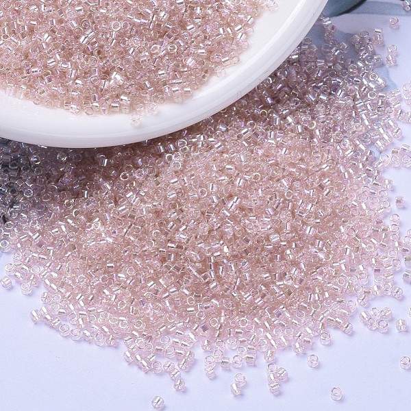 PandaHall MIYUKI Delica Beads Small, Cylinder, Japanese Seed Beads, 15/0, (DBS1243) Transparent Pink Mist AB, 1.1x1.3mm, Hole: 0.7mm, about...
PandaHall MIYUKI Delica Beads Small, Cylinder, Japanese Seed Beads, 15/0, (DBS1243) Transparent Pink Mist AB, 1.1x1.3mm, Hole: 0.7mm, about...