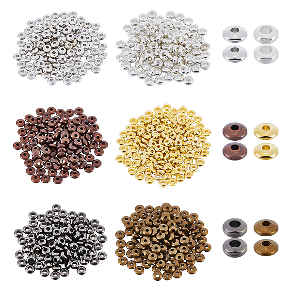 PandaHall CHGCRAFT 600Pcs 6 Colors Brass Spacer Beads 5mm Smooth Spacer Beads Seamless Loose Ball Beads Rondelle Beads for DIY Bracelet...
PandaHall CHGCRAFT 600Pcs 6 Colors Brass Spacer Beads 5mm Smooth Spacer Beads Seamless Loose Ball Beads Rondelle Beads for DIY Bracelet...